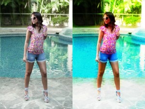 Desenfoque con brillo en foto con Photoshop