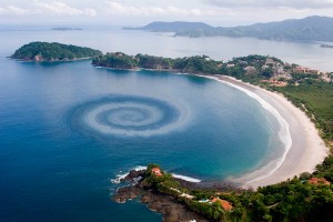 Remolino simple en el mar