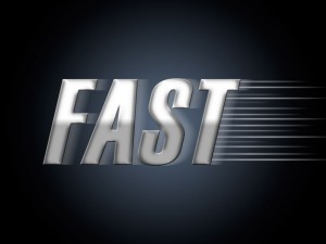 Velocidad en texto simple